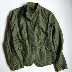 Talbots Olive Green Casual Jacket